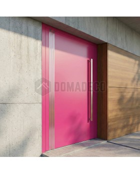 Roze moderne Pivot buitendeur