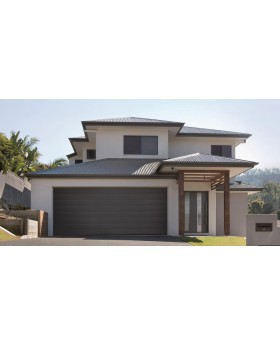 WIS E2 - sectionale garagedeur met hoge ribben