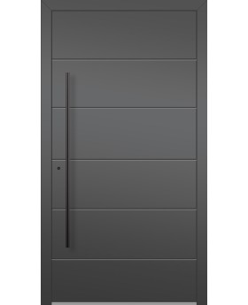 LIM Integra - aluminium deur voor de hoofdingang