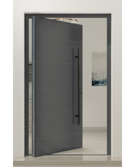 PIVOT Integra - aluminium draaideur voor de ingang