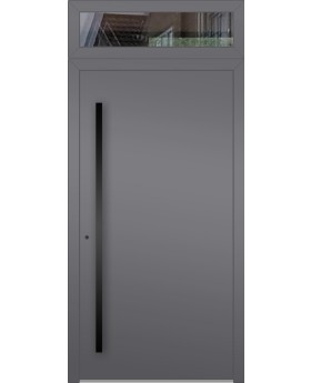 Aluminium scharnierende LIM deur met glazen bovenpaneel