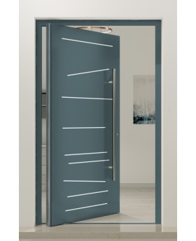 PIVOT Line-inox - veiligheidsdeur met scharnier aan de voorkant
