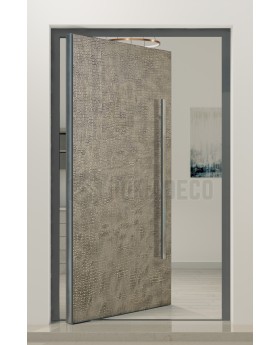 PIVOT M3 - Aluminium taatsdeur gecoat met vloeibaar metaal