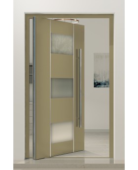 PIVOT AP13 - op maat gemaakte aluminium draaideur
