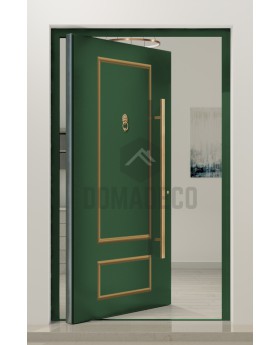 PIVOT CL05 - klassiek vormgegeven traditionele aluminium taatsdeur