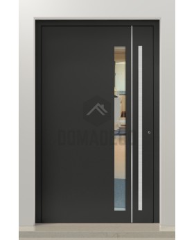 PIVOT Tiret - inbraakwerende aluminium draaideur