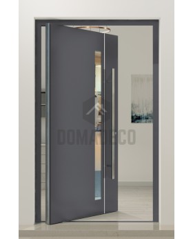 PIVOT Tiret - inbraakwerende aluminium draaideur