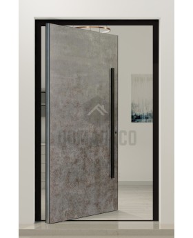 PIVOT V56 - aluminium taatsdeur bekleed met gesinterd kwarts