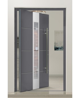 PIVOT W322 - aluminium buitendeur met inbraakwerende scharnieren