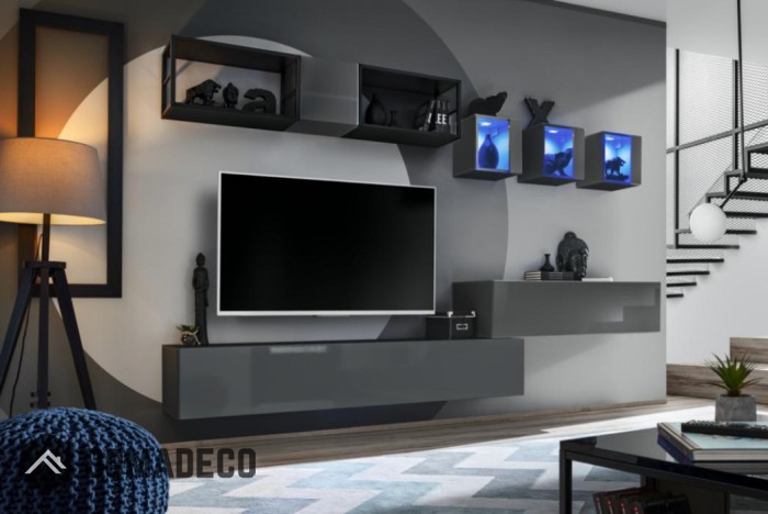 Shift M3 - modern tv-wandmeubel