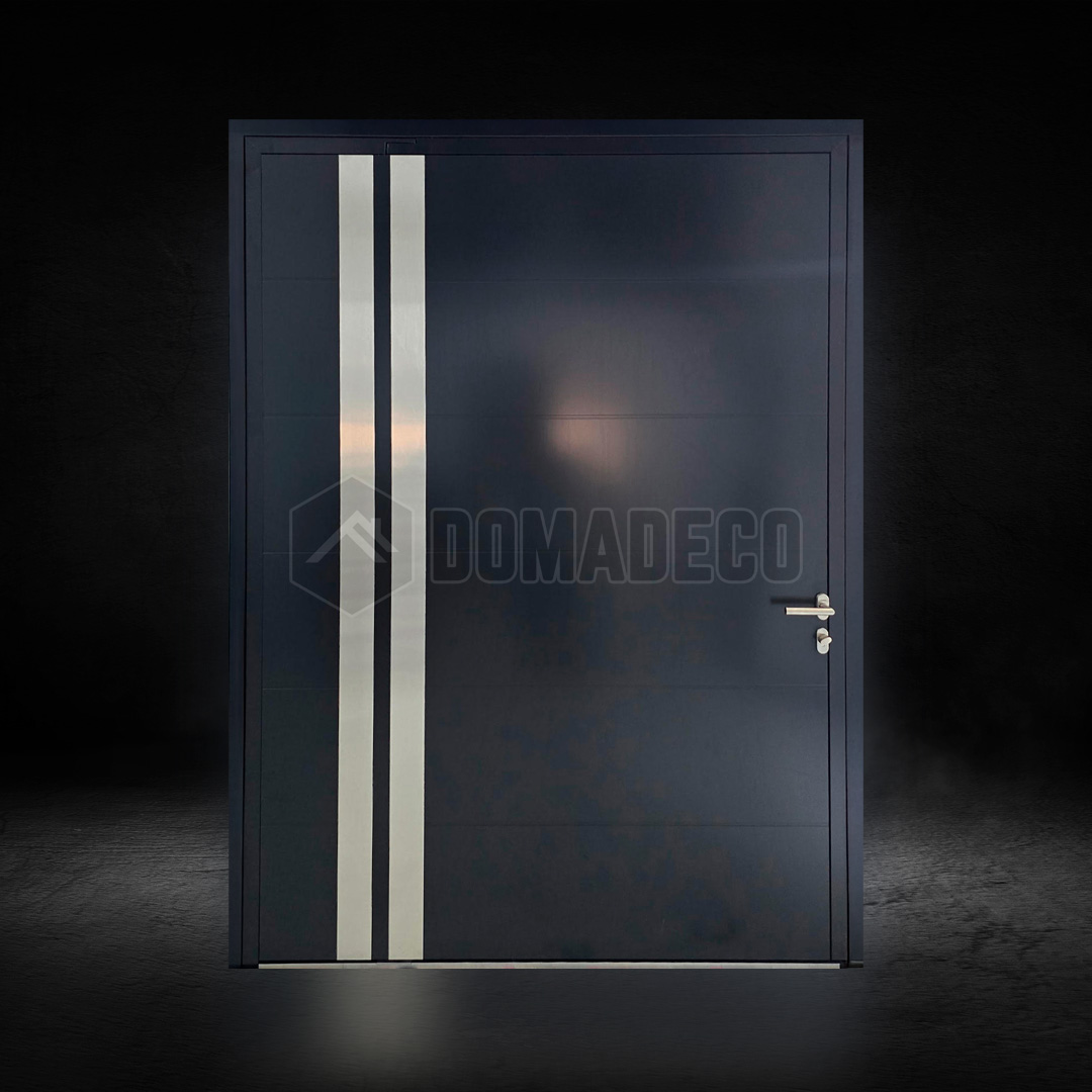 Antracietgrijze draaideuren