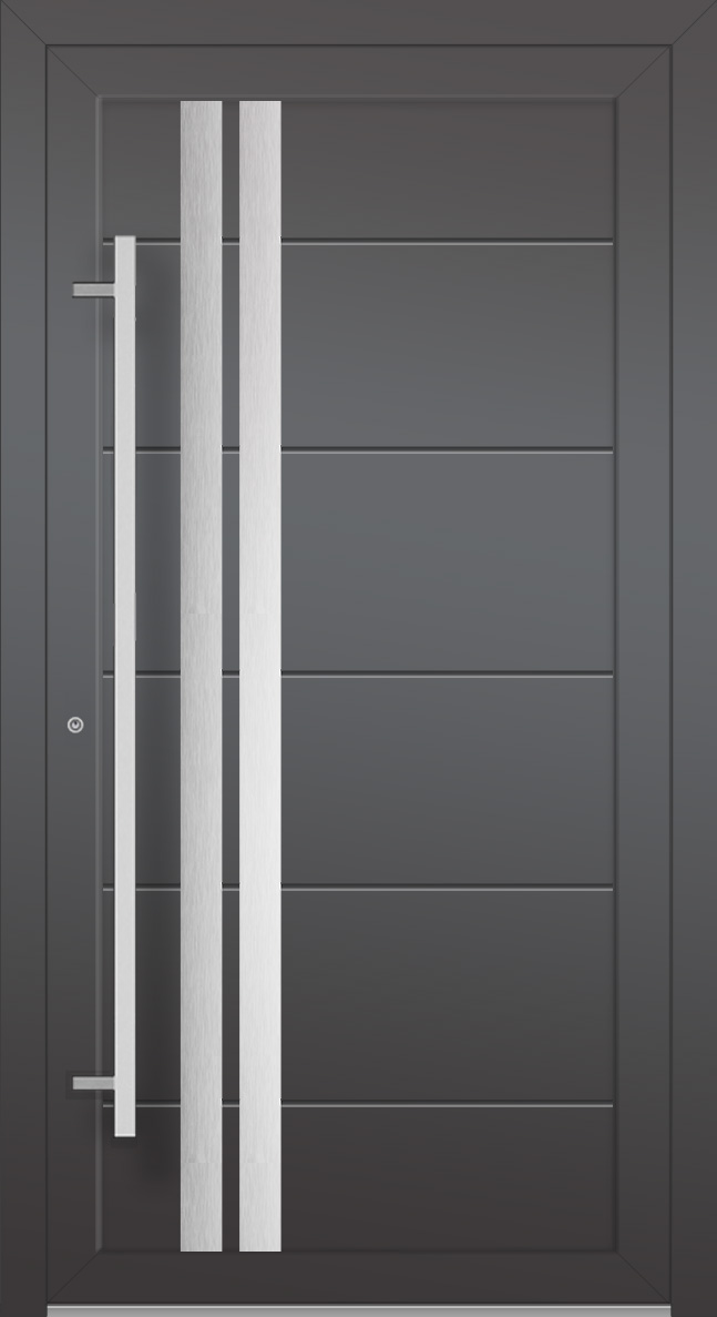 LIM Ad10 - aluminium deur voor de hoofdingang